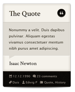 The Quote - Isaac Newton