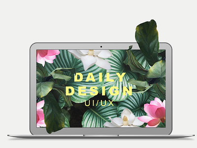 #00 DAILY DESIGN UI/UX design photoshop typography uidesign ux web