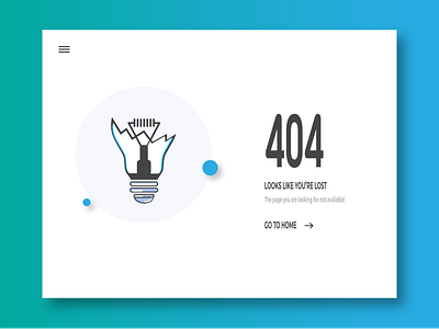 #008 404 page illustartor ui concept uidesign