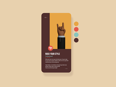 Rock your style! design graphic design prototype ui ui design