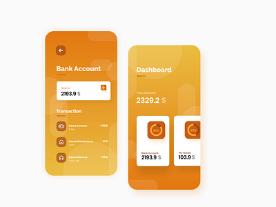 Dashboard - Bank Account