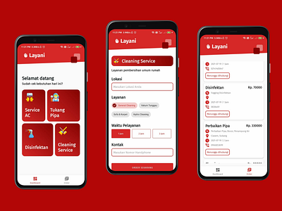 Layani - Cleaning Service Mobile app