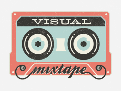 Visual Mixtape animated gif logo