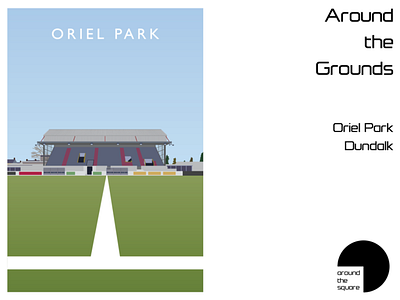 Oriel Park - Dundalk design dundalk dundalk fc football grounds graphic design grounds illustration ireland irish league of ireland photoshop retro soccer sport stadium