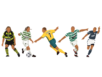 Henrik Larsson - Celtic FC celtic celtic fc design football glasgow graphic design illustration ireland irish larsson old firm photoshop predators preds scotland sport