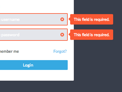 Login validation forms javascript jquery login validation