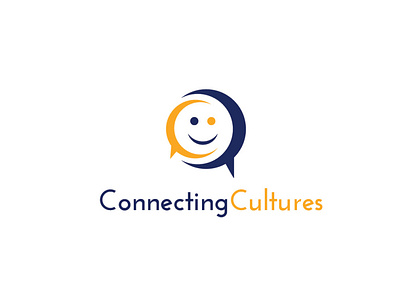 Connecting Cultures Logo Concept graphic design logo logodesign minimal vector