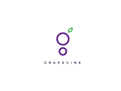 Letter G + Grapevine circles creative grapevine graphic design logo logodesign minimal typography