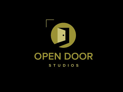 Photography Logo Concept creative door graphic design logo logodesign photographer photography studio