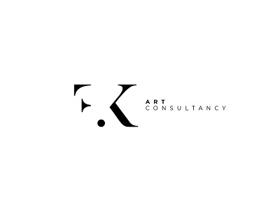 FK Logo Concept art branding creative design graphic design logo logodesign minimal monogram typography