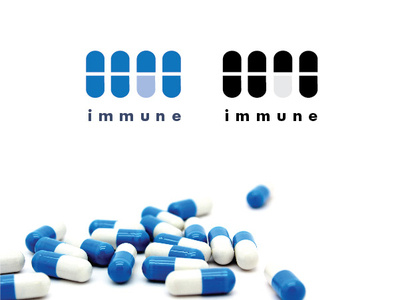 Immune, Pharmacy logo branding creative design logo logodesign medicine minimal pharmacy