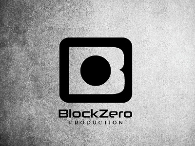 BlockZero Logo Concept branding creative design graphic design logo logodesign minimal movie movielogo typography vector