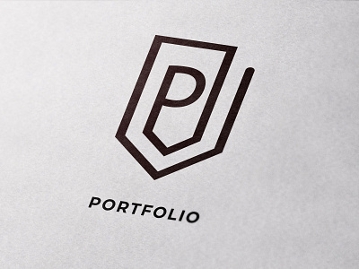 Portfolio Logo Concept art branding creative design graphic design logo logodesign minimal portfolio