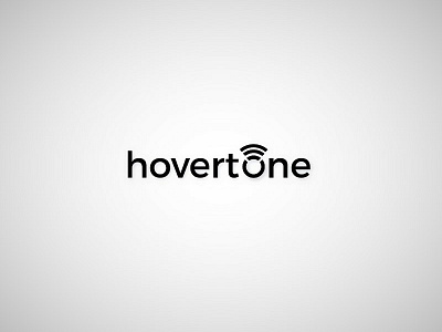 Hovertone Logo branding creative design graphic design logo logodesign music musiclogo tone