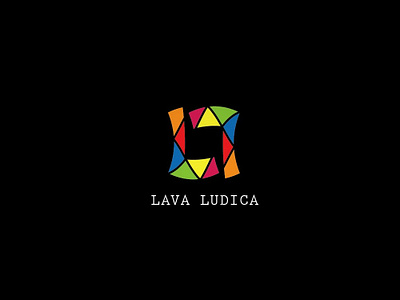 Lava Ludica / Furniture Logo Concept art branding creative design furniture graphic design logo logodesign playful