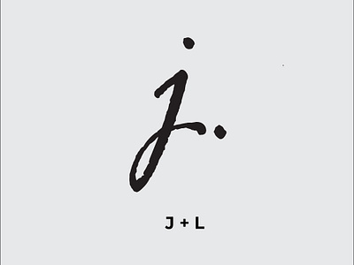 JL Monogram Logo artist branding creative design graphic design jl logo logodesign minimal monogram painter typography