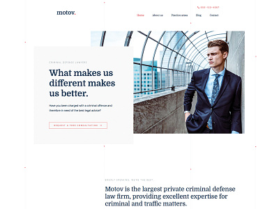 Lawyer theme design