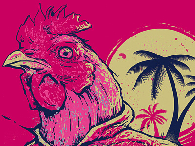 Hotline Miami's Richard 80s chicken head game hotline miami miami pc richard