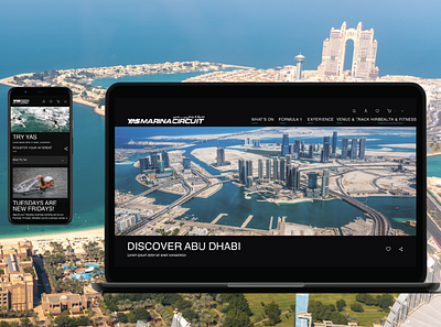 Yas Island ui uidesign uiux