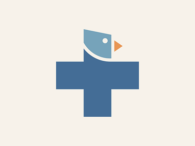 healthfinch logo mark bird finch health health tech healthcare logo start up tech
