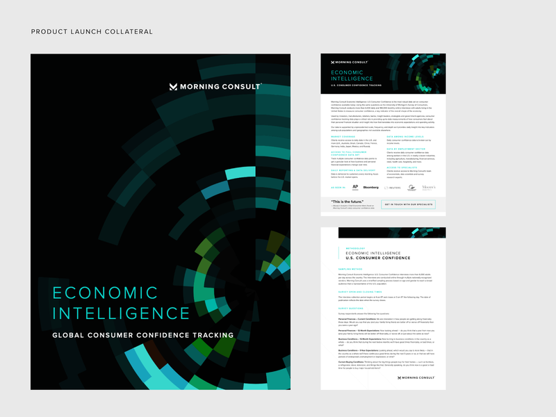 Economic Product Launch 2020 branding corporate design cover dark data economy report reports and data