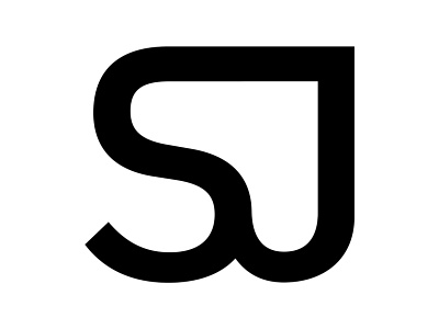 SJ Monogram branding design graphic design logo typography