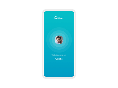Escola Concept app chat emerald interface match mobile mobile ui