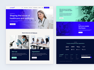 co.health - Website Design color theory design figma home page landing page photoshop typography ui uiux user experience user interface ux web design website website design