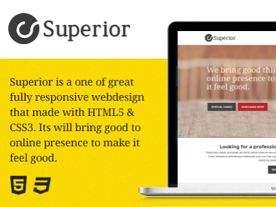 Superior - Multipurpose Responsive HTML5 Template