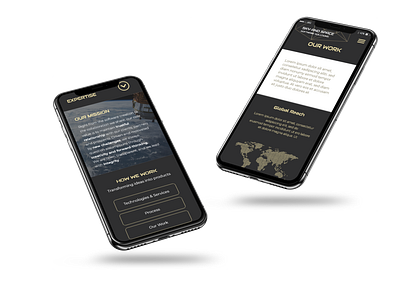 mobile version of the sas website