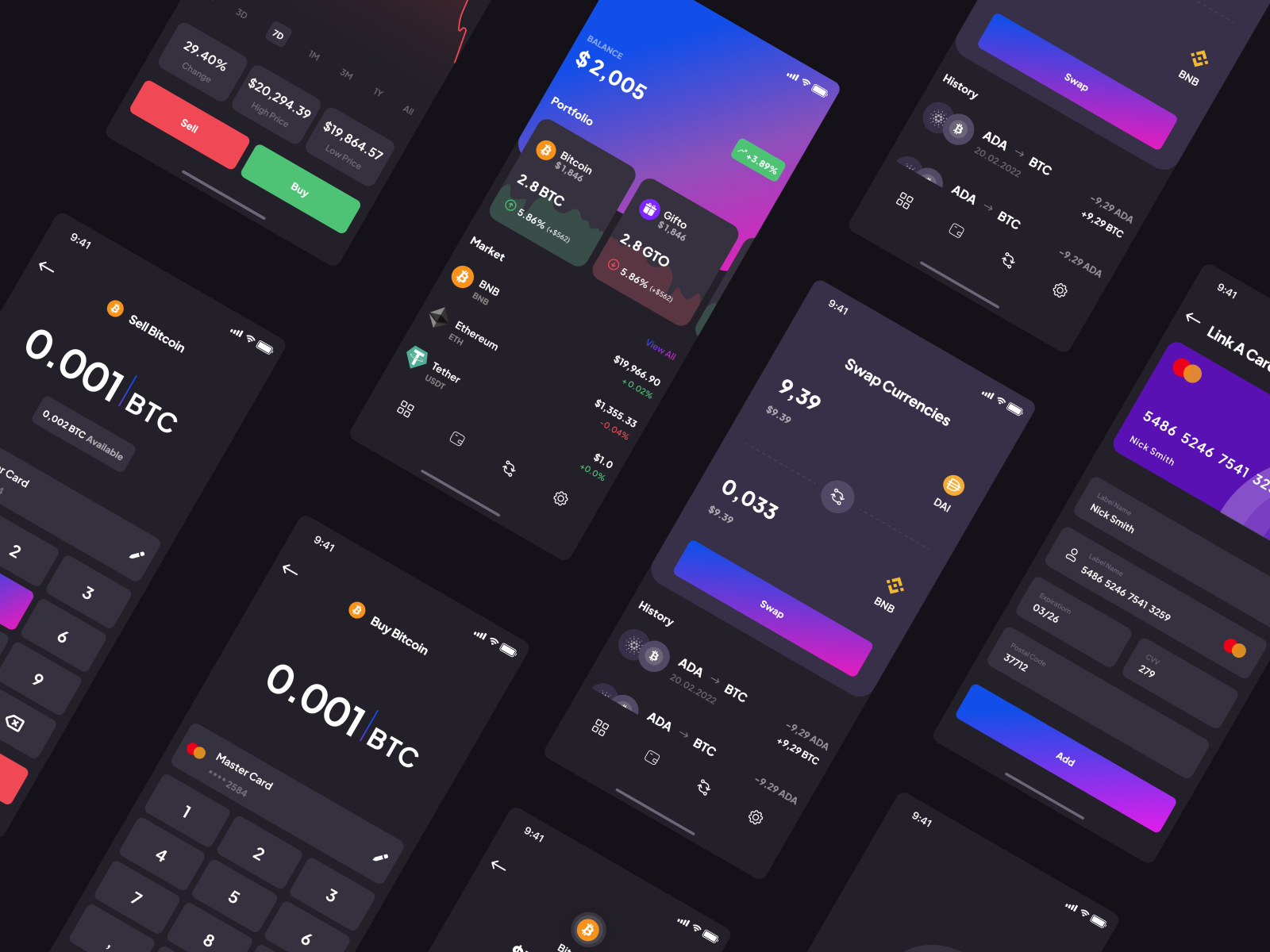 crypto wallet ui kit