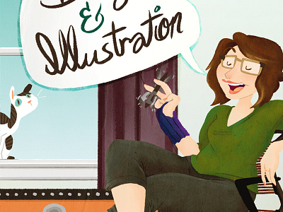 Portfolio Illustration digital girls illustration