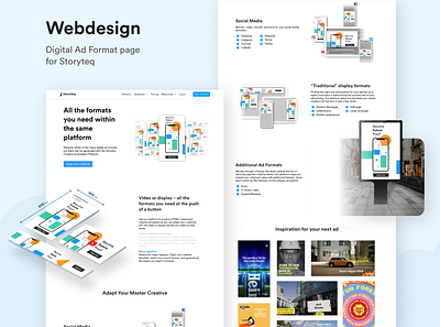 Web design - Digital ad formats ads assets format webdesign webdesign ui ux design