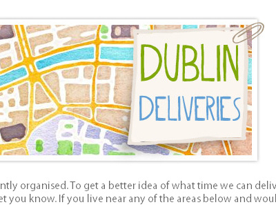 Dublin Deliveries maps oyster stamen