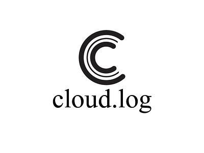 cloudlog artwork illustrator logo typography