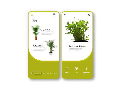 plant app design figma ui ux web