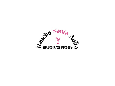 Rancho Santa Anita logo illustrator logo typography