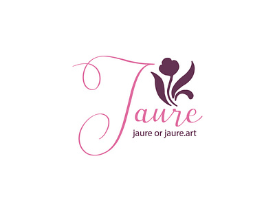 jaure logo artwork design illustrator logo typography