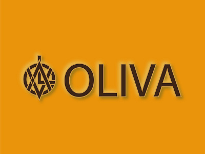OLIVA Logo illustrator logo