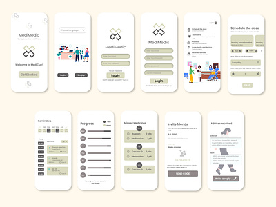 MediMedic app ( Redesign)