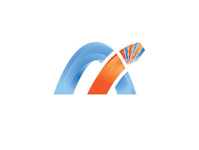A . I Logo app barnding branding color design icon identity illustration logo