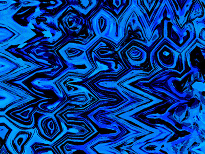 Tropical Blue Pattern