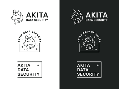 Akita Data Security - Logo Concepts branding design logo