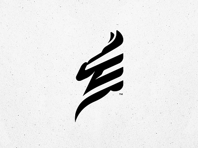 Zebra Head branding illustration. logo mark zebra