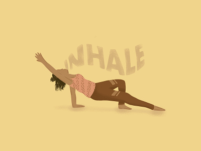 Yoga Ladies exhale expressive type handdrawntype handlettering human illustration illustration illustration art inhale ipad art movement stretching texture typography women women illustration yoga yoga illustration yoga ladies