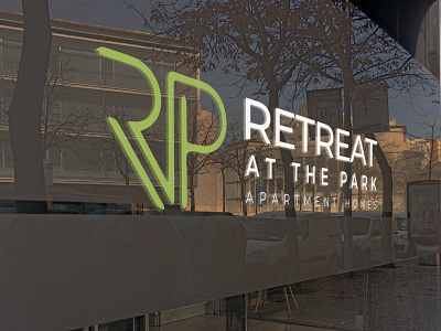 Retreat at the Park Logo brand brand identity branding business design graphic design logo logo design typography