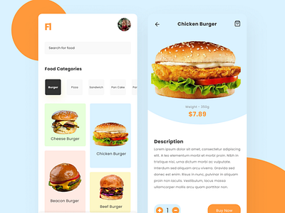 Fast food Ui