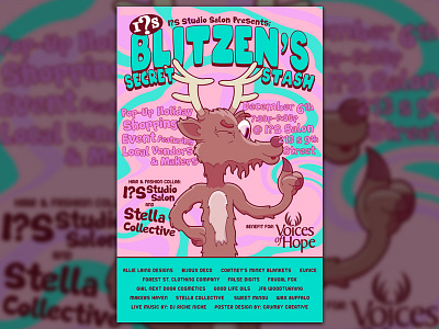 Blitzen's Secret Poster