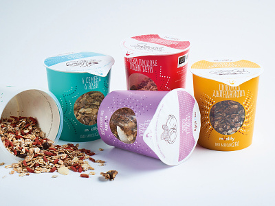 Muslify branding design muesli package packaging