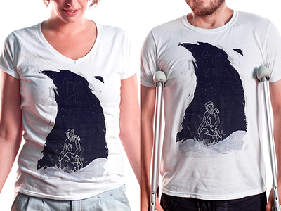 Orion T-Shirt for Mister Dress-Up constellations graphic hunter illustration orion shirt